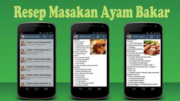 Resep Ayam Bakar poster