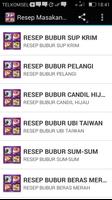 Resep Masakan Bubur Screenshot 2