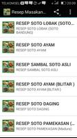 Resep Masakan Soto স্ক্রিনশট 1