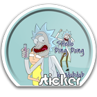 ikon WASticker Rick and Morty Pack