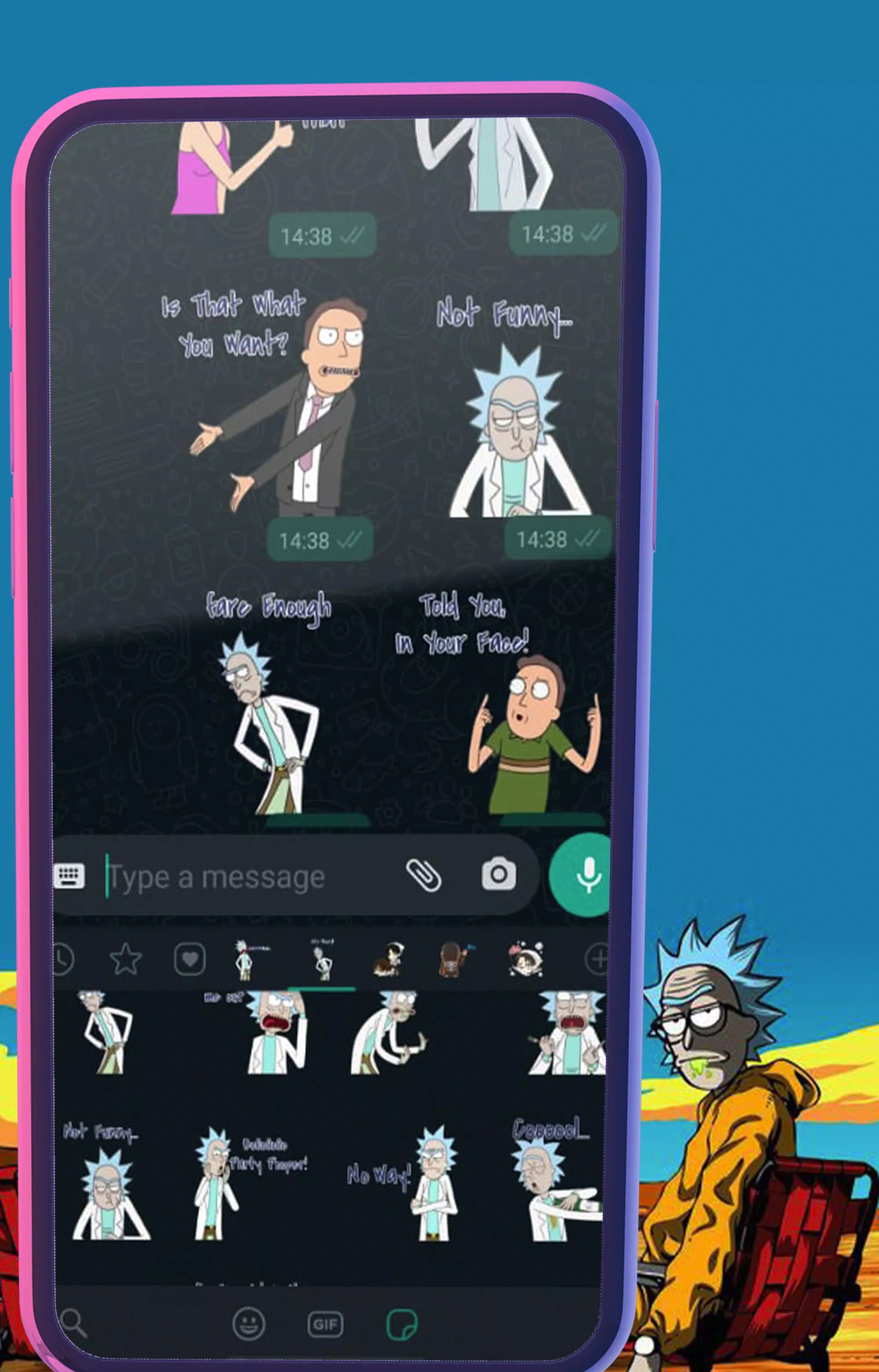 Rick and Morty App Icons iOS 14 & Android - Free Rick and Morty