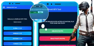 ONLINE - GFX TOOL 90 FPS for PUBG