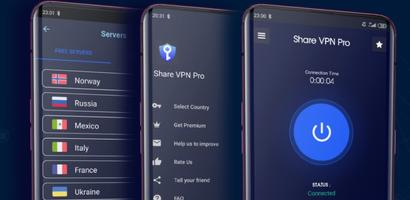 Share VPN - Faster&Safer capture d'écran 3