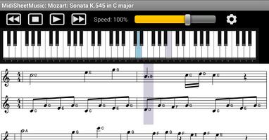 Midi Sheet Music اسکرین شاٹ 1