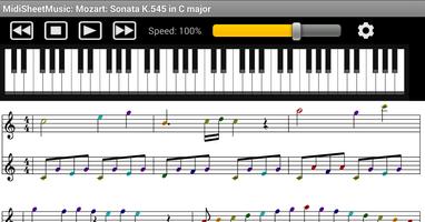 Midi Sheet Music syot layar 2