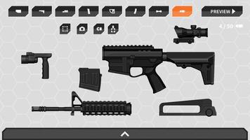 برنامه‌نما Gun Maker -  pimp my weapon عکس از صفحه