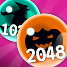 Halloween number merge 2048 icône