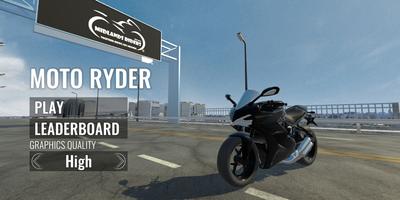 Moto Ryder Affiche