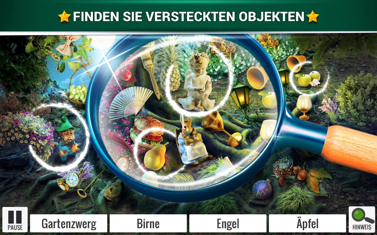 Wimmelbild Mysteriöser Garten - Rätsel Spiele APK 2.1.1 ...