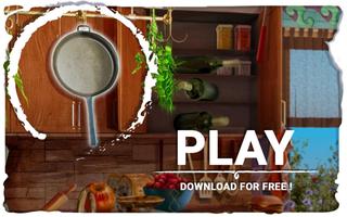 छुपी वस्तुएं गेम्स अराजक रसोईघर – पिक्चर पहेली स्क्रीनशॉट 2