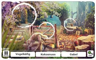 Wimmelbild Spiele - Schloss Plakat