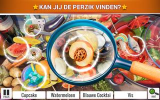 Verborgen Objecten Eten – Zoek En Vind Spellen-poster