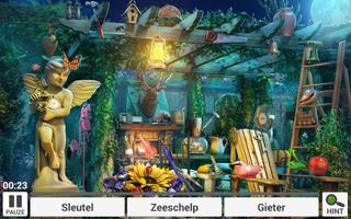 Objekte Finden Geheimer Garten Plakat