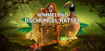 Wimmelbild Dschungel Rätsel