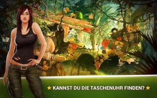 Wimmelbild Dschungel Rätsel Plakat