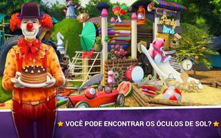 Parque infantil: Caça Objetos Cartaz