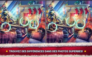 Jeux des Différences Noël - Jeux des Erreurs Affiche