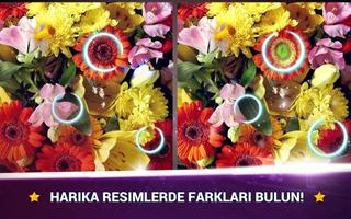 Farkı Bulma Çiçekler - Farklar gönderen