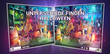 Unterschiede Finden Halloween - Fehlersuche