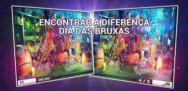 Encontre a Diferença Halloween - Quebra Cabeça