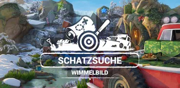 Wimmelbild Schatzsuche - Abenteuer Spiele
