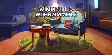 Wimmelbild Wohnzimmer 2 - Zimmer Aufräumen Spiele