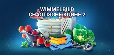 Wimmelbild Chaotische Küche 2 