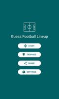 Guess Football Lineup poster