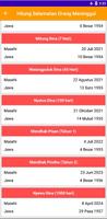 Java Calendar - Calc Selamatan screenshot 2