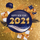 Happy New Year Wishes 2021 icône