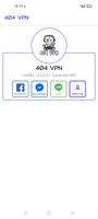 برنامه‌نما 404 VPN عکس از صفحه