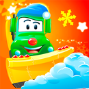 Street Snow Plow game for kids-APK