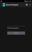 Secret Notepad capture d'écran 1