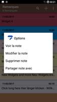 Notes capture d'écran 3