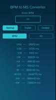 BPM to MS Converter Cartaz