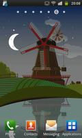 Windmill Live wallpaper poster
