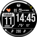 Digital Watch Face MB110 APK