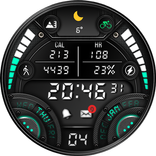 MB265 Digital Watch Face