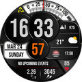 Digital Watch Face MB359