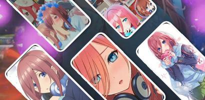 Miku Nakano Wallpapers plakat