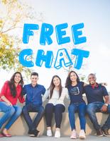 Friendship app FreeChat - chat and make friends पोस्टर