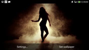 Sexy Dancing Girl Wallpaper 截图 1