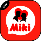 Miki:Live video call & Girls Video conference Chat-icoon