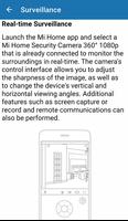 Guide for Mi Home Camera 360 スクリーンショット 1