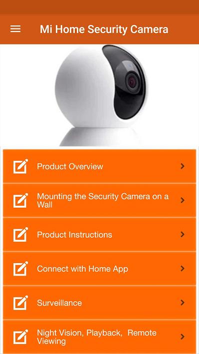 Mi Home Security Camera App