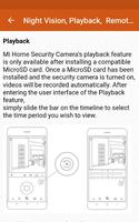 Mi Home Security Camera Guide تصوير الشاشة 2