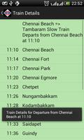 Chennai Local Train Timetable screenshot 3