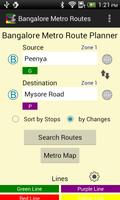 Bangalore Metro Route Planner पोस्टर