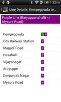 Bangalore Metro Route Planner اسکرین شاٹ 3