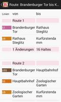 Berlin Subway Route Planner captura de pantalla 3